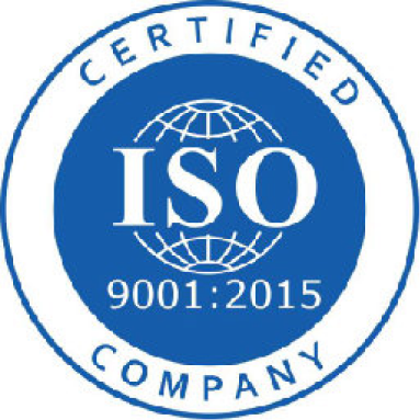 Certified ISO 9001:2015 Company